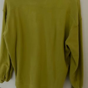 lululemon mustard yellow crewneck.